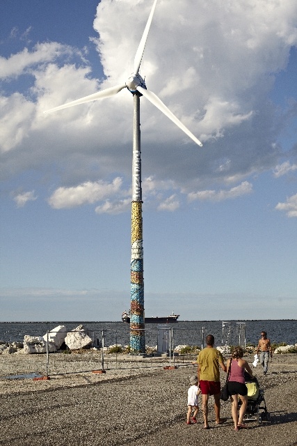 horizontales Windrad mit 10kW, 20kW, 40kW Windräder, Windenergieanlage